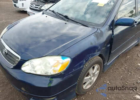 2005 Toyota Corolla S z USA, uszkodzony, nr VIN 1NXBR32E15Z494468
